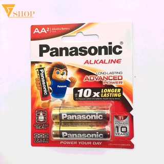 1 Vỉ Pin Panasonic Alkaline AA