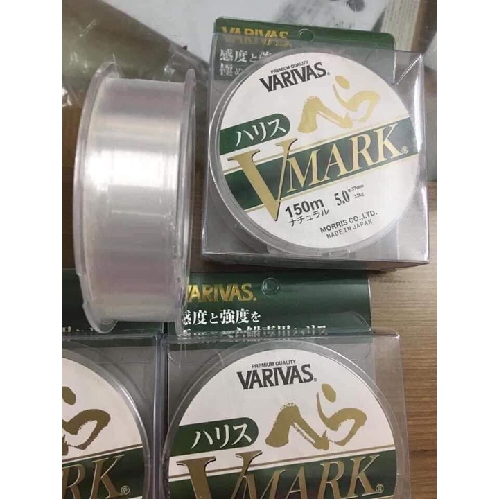 Cước câu cá cao cấp VARI ,dài 150m , Vmark đồ bền cao , chịu lực cực tốt
