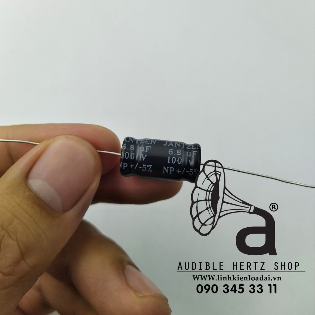 Tụ 6.8uF 100Vdc Jantzen-Audio Elecap