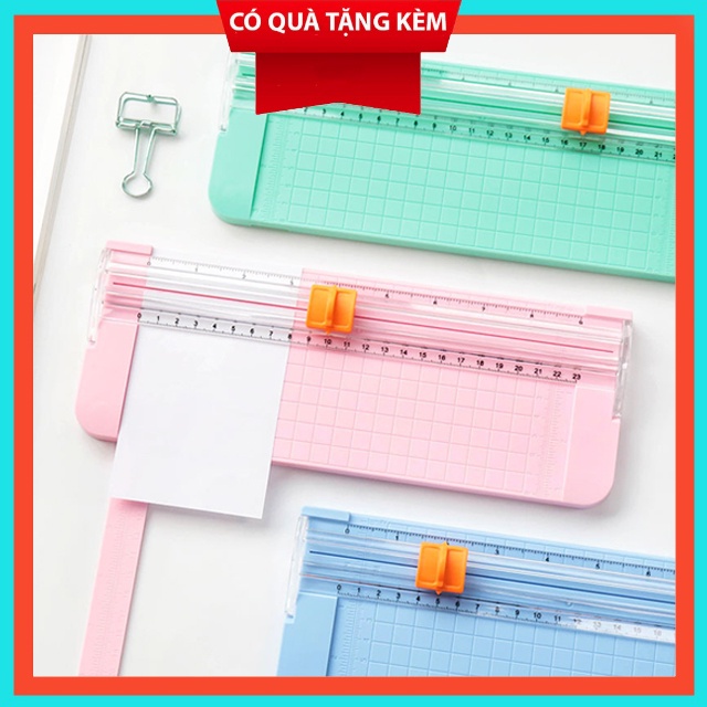 Bàn Cắt Giấy Mini Khổ A4 TIỆN LỢI Cắt Được Giấy 300gsm