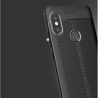 Ốp lưng dẻo cho Xiaomi Redmi Note 5/ Note 5 Pro Vân giả da Auto Focus