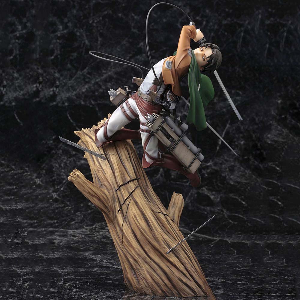 Đồ chơi mô hình nhân vật phim Attack On Titan bằng nhựa PVC