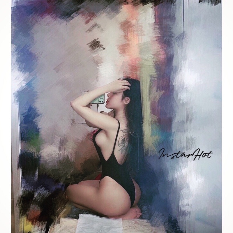 Bodysuit hở lưng sâu sexy