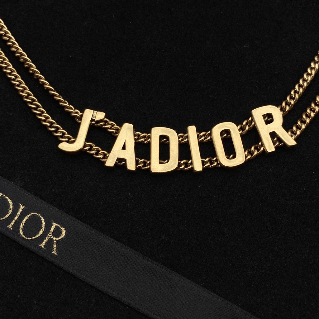 Dors vòng cổ nữ JADIOR dây chuyền Thau