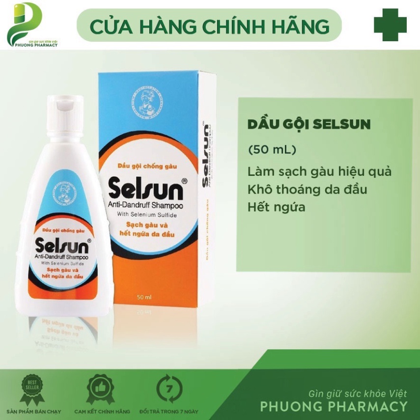 Dầu gội chống gàu Selsun