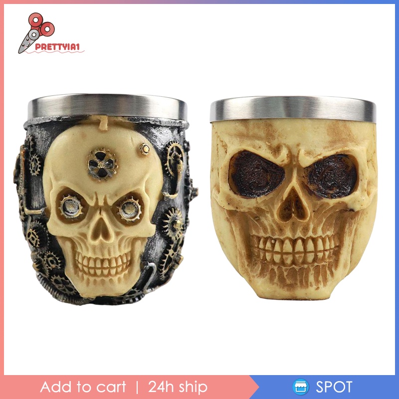 Cốc Đựng Xà Phòng Hình Đầu Lâu Prettyia1 Chịu Được Sức Nặng Cho Nam