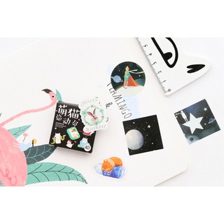 [Nhiều mẫu] Nhãn dán Label Sticker (Set 3 hộp mix mẫu)