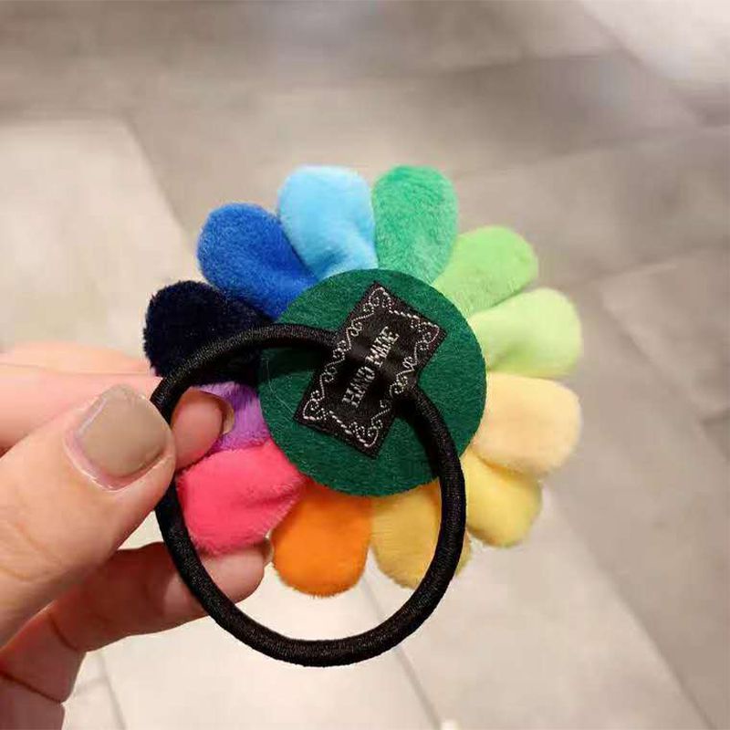 Gối Ôm Hình Hoa/Mặt Cười Màu Sắc Cầu Vồng Dễ Thương Kích Thước 43-80cm