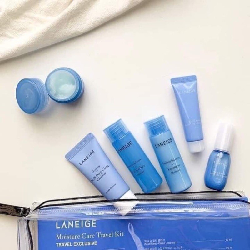 Set Dưỡng da LANEIGE dưỡng da trắng Hồng