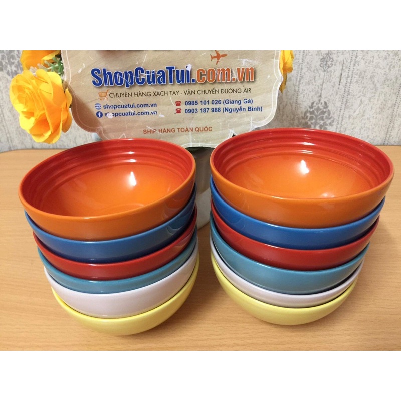 SET 6 BÁT ĂN CƠM CẦU VỒNG LE CREUSET 12 CM