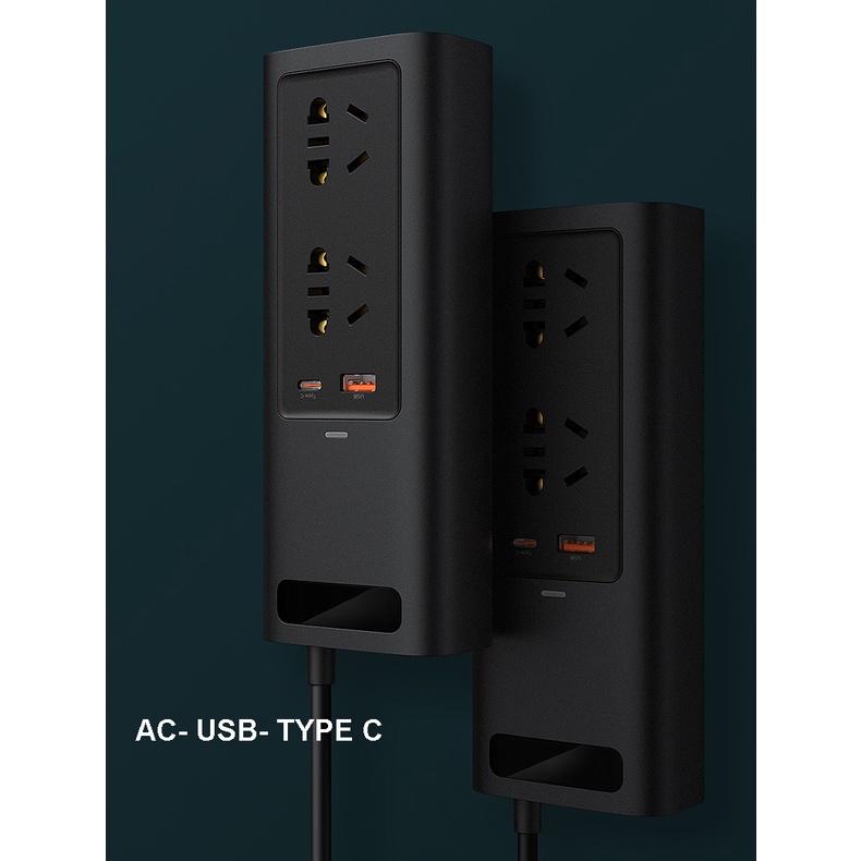 Ổ cắm điện đa năng Baseus chính hãng 150W-12V to 220V vs nhiêu chức năng chuyên dùng cho oto