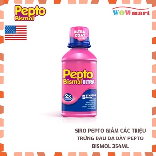 Siro Pepto giảm các triệu trứng đau dạ dày Pepto Bismol 354ml