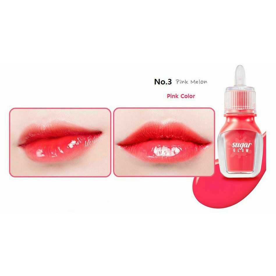 [Hàng mới về] Son Tint Peripera Sugar Glow Tint Phong Cách Ngọt Ngào Xinh Xắn