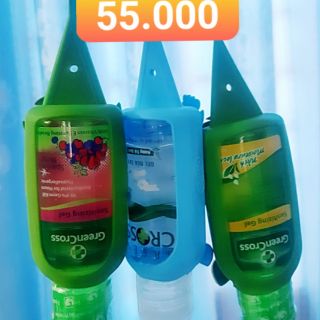 Vỏ silicon holder treo gel rửa tay khô 60ml