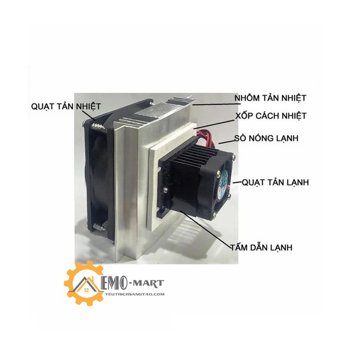 Tấm bán dẫn làm lạnh siêu công nghệ
