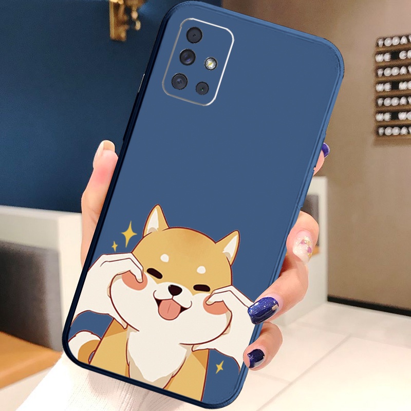 Ốp Điện Thoại Hình Chú Chó Shiba Inu Cho Samsung Galaxy A31 A32 4G A52 A72 5G A11 A51 A20S