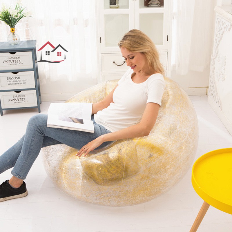 Ghế hơi sofa bằng nhựa PVC dùng cho nhà cửa và văn phòng
