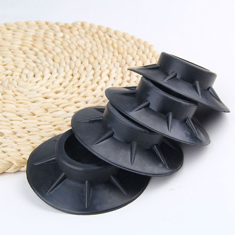 Bộ 4 Miếng Đệm Chân Máy Giặt Màu Đen Chống Trượt Chống Sốc Tiện Dụng