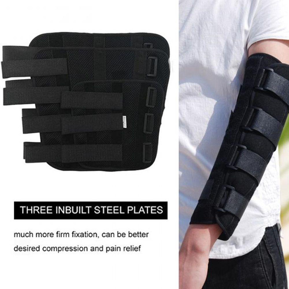 Đai Cố Định Khuỷu Tay Và Khuỷu Tay Phục Hồi Khớp Nối 3 Tấm Thép Cố Định Cho Người
