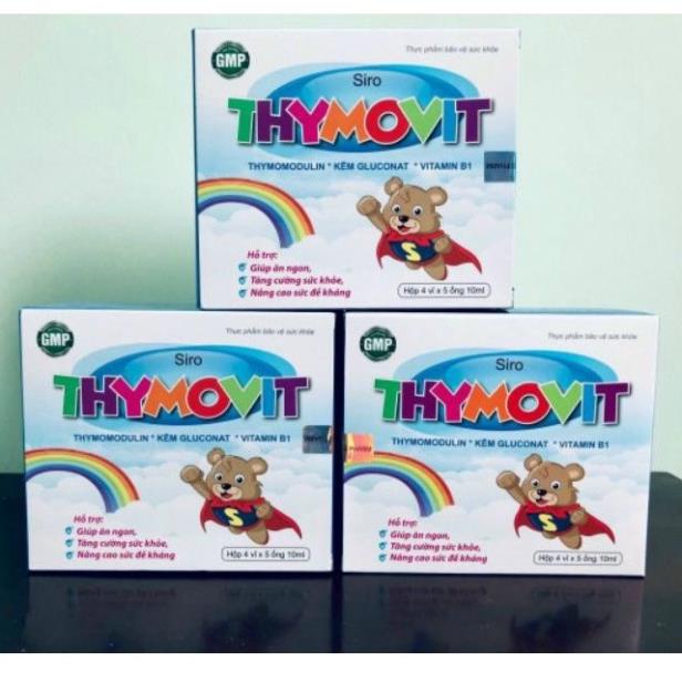 Siro Thymovit ăn ngon giúp bé ăn ngon ngủ tốt bé thông minh, hỗ trợ bé kén ăn, ngủ khôngngon giấc