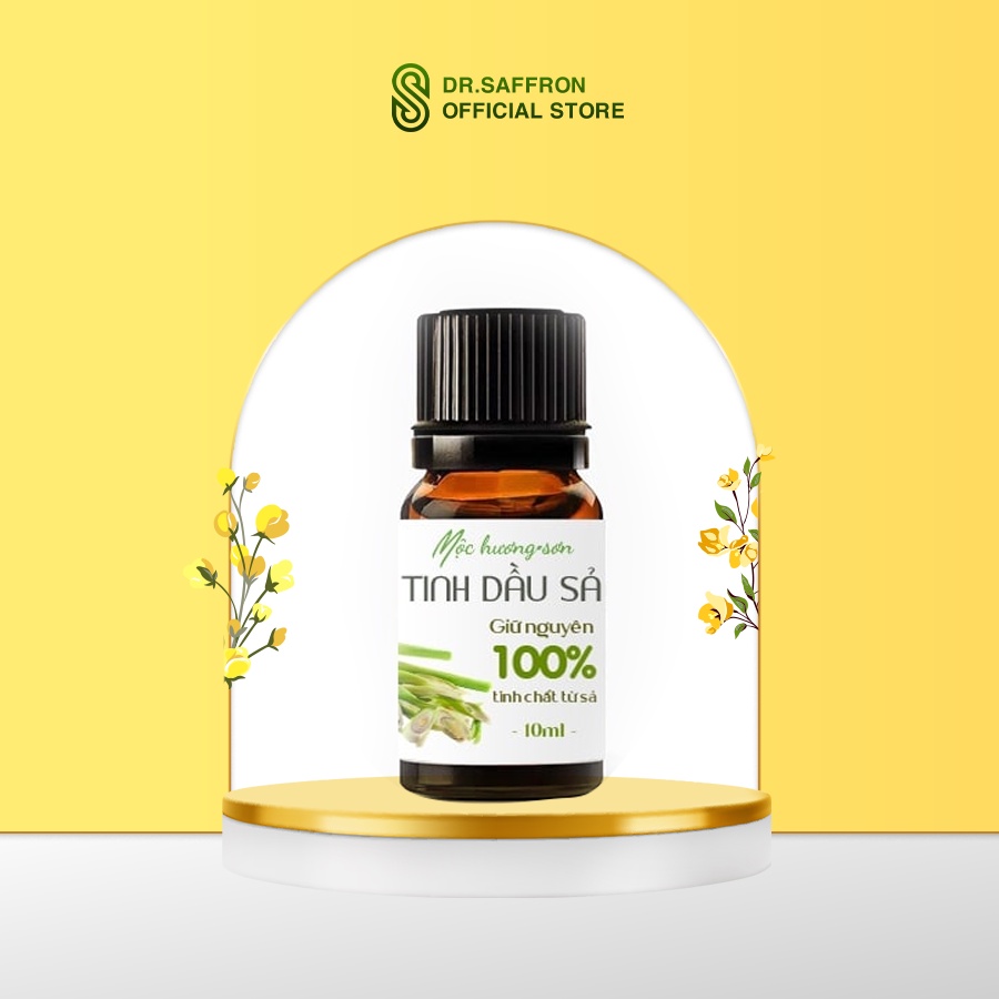 Tinh dầu Sả thiên nhiên thương hiệu Mộc Hương Sơn lọ 10ml
