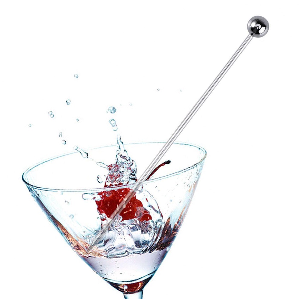 Tăm Xỉa Răng Cocktail Bằng Thép Không Gỉ Có Thể Tái Sử Dụng