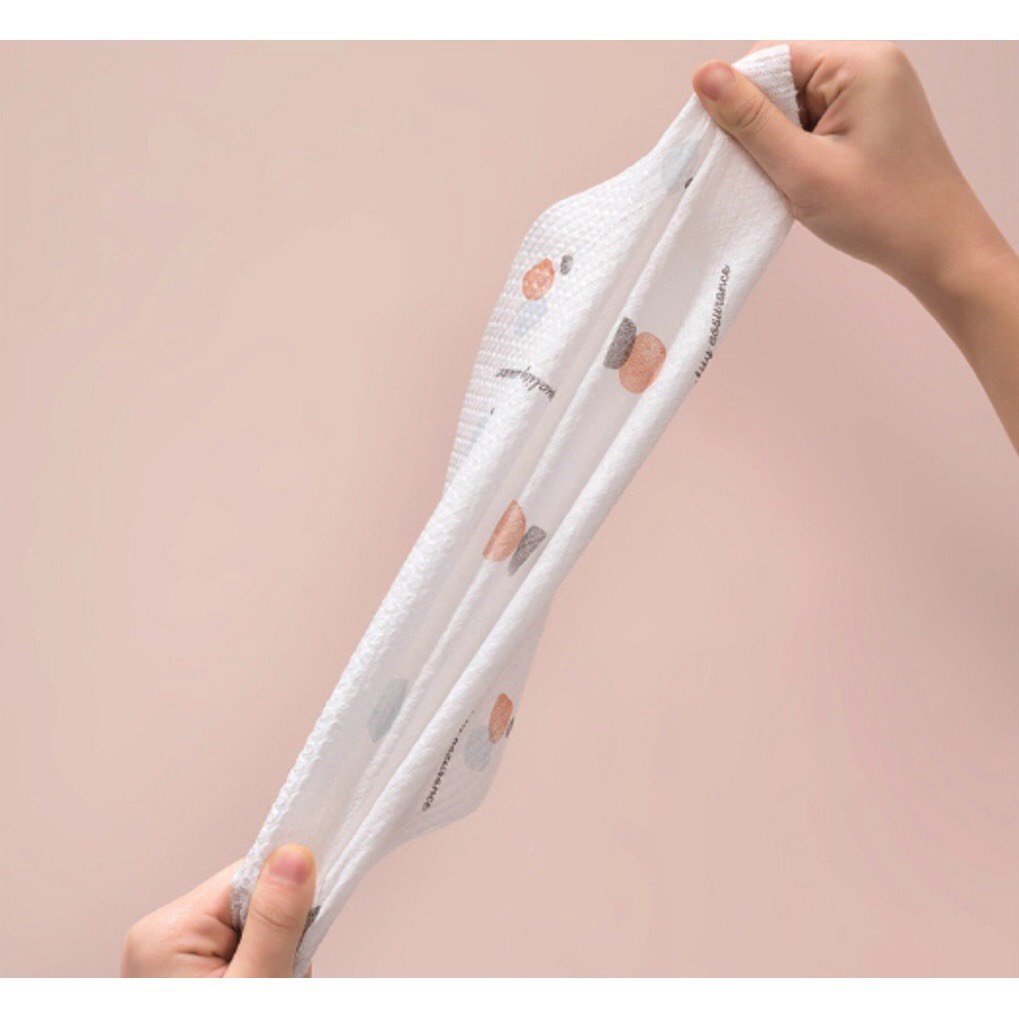 Giấy lau nhà bếp đa năng (50 tờ), Cuộn giấy lau bếp siêu dai có thể giặt tái sử dụng, Cọc gỗ để cuộn giấy lau bếp