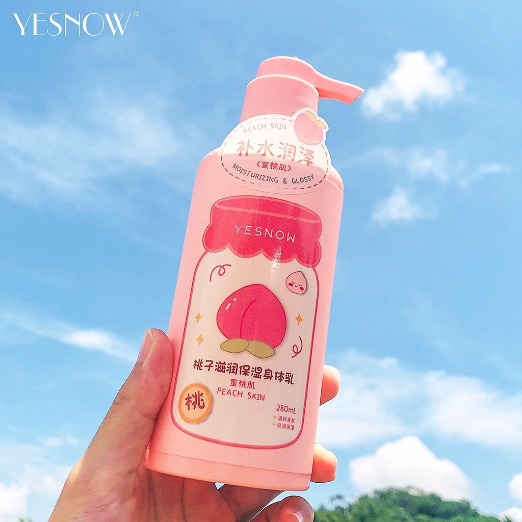 Sữa Dưỡng Thể Hương Trái Cây Tươi Mát Nuôi Dưỡng Và Chăm Sóc Làn Da Lâu Trôi Dạng Nhấn