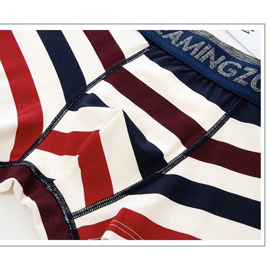 Quần Lót Đôi Cao Cấp - Quần Lót Nam Nữ Kẻ Ngang Cá Tính S94.