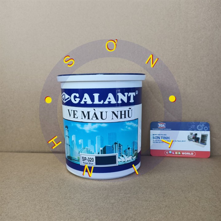 [Sơn chậu] Ve màu Xanh dương Galant 800ml