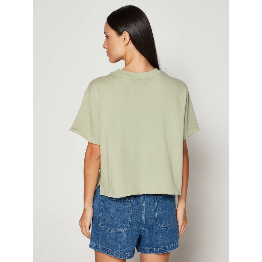 Hàng xuất xịn - Áo thun nữ ngắn tay da cá G4p oversize xuất khẩu - có big size