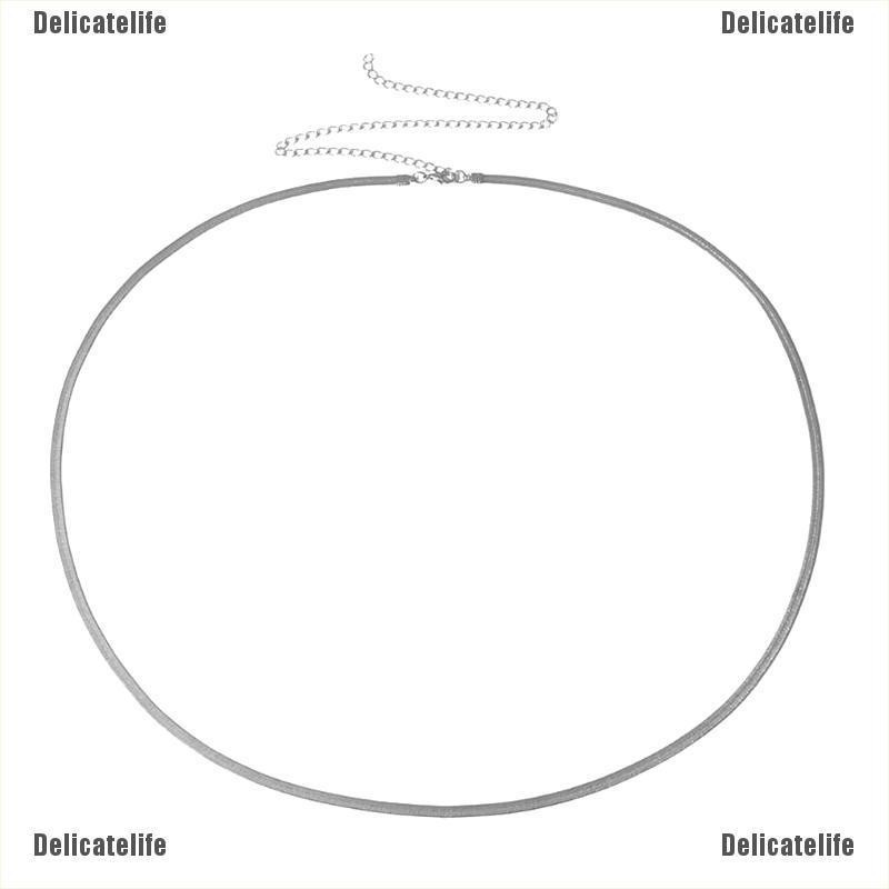 Dây chuyền kim loại dạng xích đơn giản