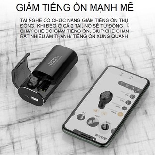 Tai nghe Bluetooth Kiêm Sạc Dự Phòng S11 TWS 4800mAh - Chống nước IPX7 - Nghe nhạc 90h