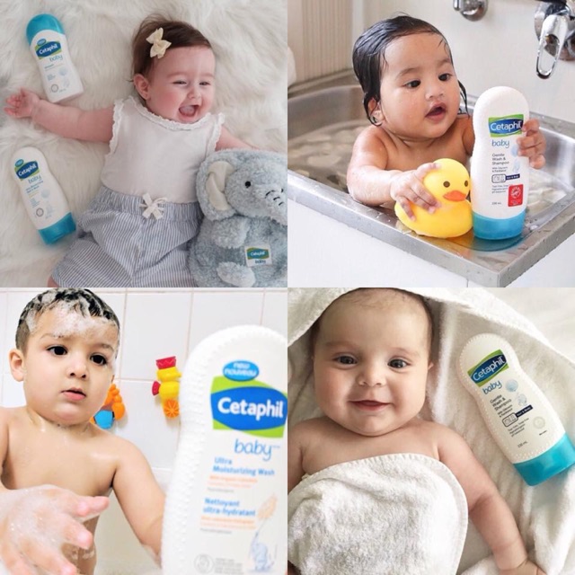 GEL TẮM GỘI CHO BÉ CETAPHIL BABY GENTLE WASH AND SHAMPOO