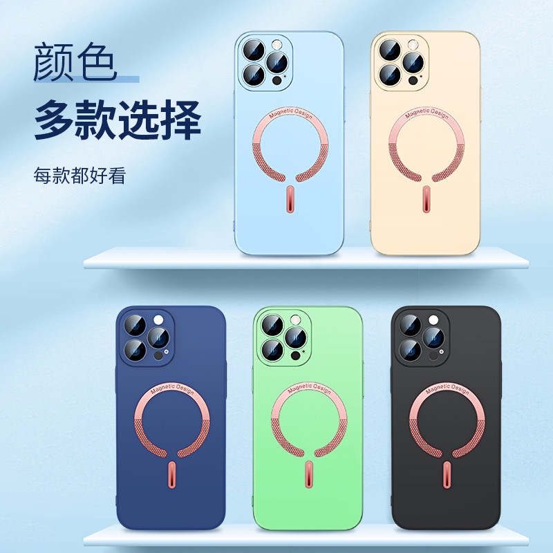 Ốp Điện Thoại Silicone Mềm Trong Suốt Chống Bụi Sang Trọng Cho iPhone 12 13 14 Pro Max