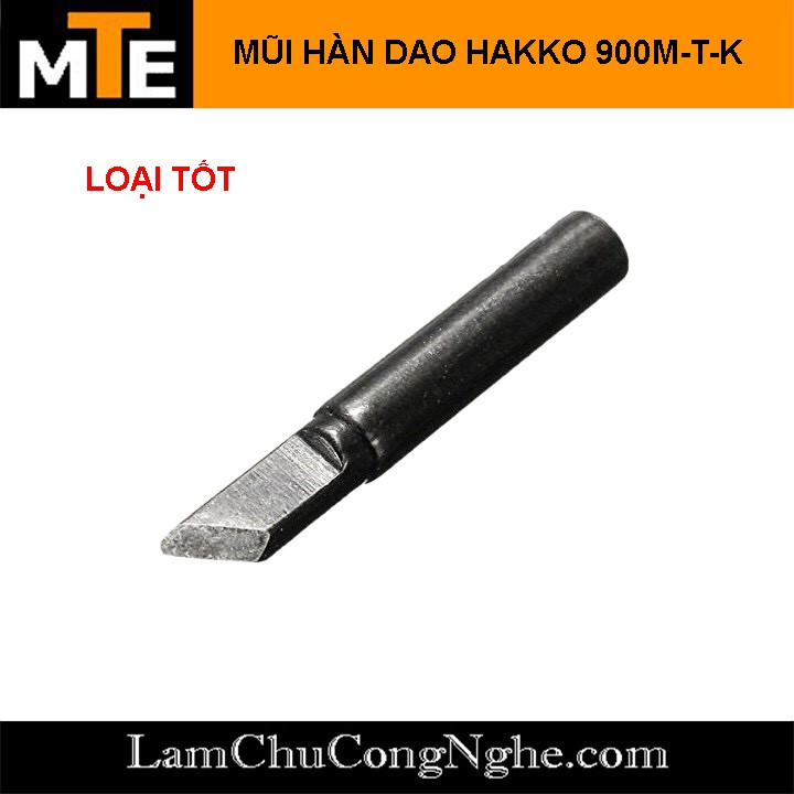Mũi Hàn dao Hakko 900M-T-K Mũi hàn thiếc tương thích với mỏ hàn 907, 936...
