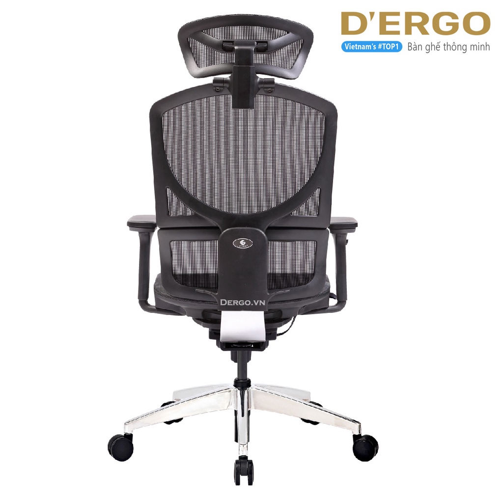 Ghế Công thái học Ergonomic GTChair I-see M (Medium - Black)