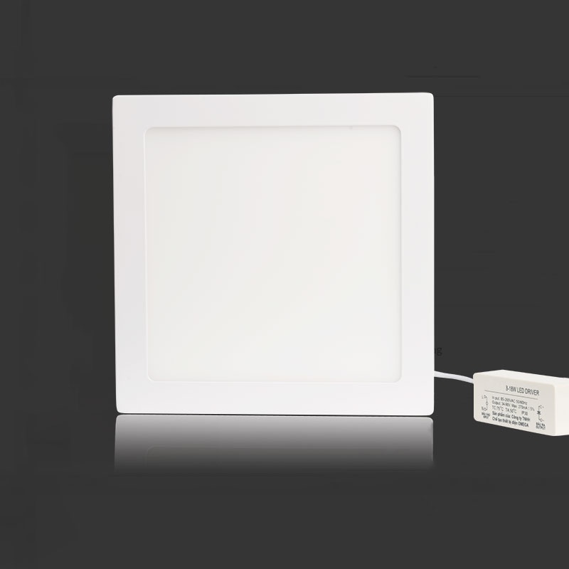 Đèn Ốp Trần Vuông Công Suất 6W, 12W, 18W, 24W Haledco -  Đèn Ốp Trần Phòng Khách, Phòng Ngủ, Ban Công Bảo Hành 12 Tháng