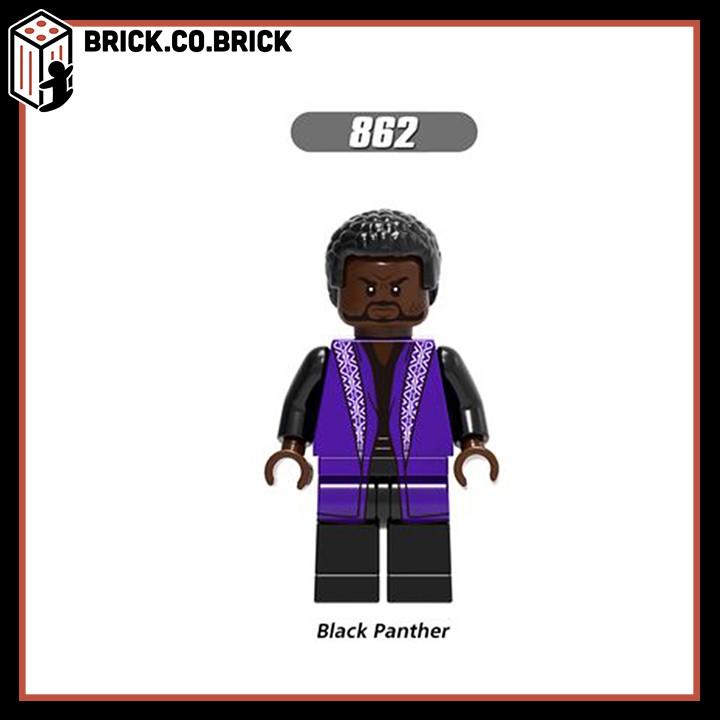 Người Báo Đen Black Panther Đồ chơi lắp ráp minifigures và non lego siêu anh hùng super heroes marvels dc X0191