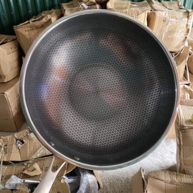 Chảo vân tổ ong sâu lòng size 32cm siêu chống dính