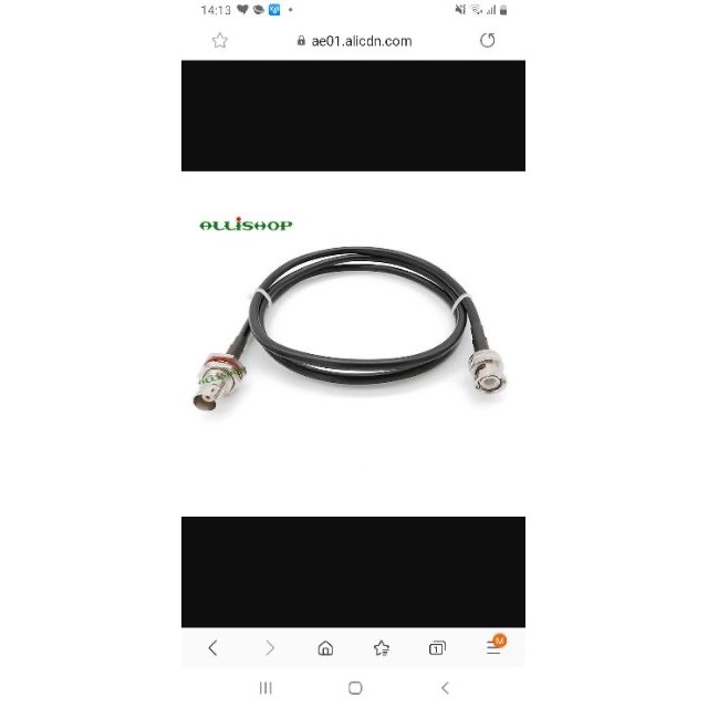 jack rắc BNC cái có đai ốc bắt máy- chuẩn bóp làm dây RG 174- rg58. báo giá 1 jack