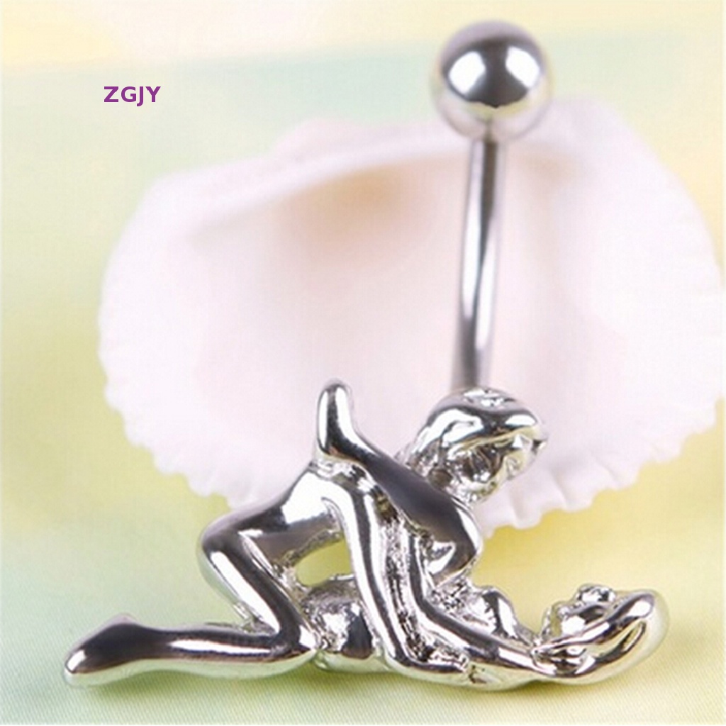 Khuyên Rốn Dạng Thanh Tạ Đính Đá Gợi Cảm Thời Trang Mới