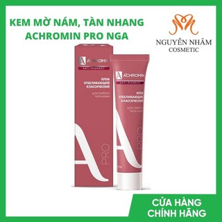 Kem dưỡng achromin nga giảm nám, tàn nhang, đồi mồi
