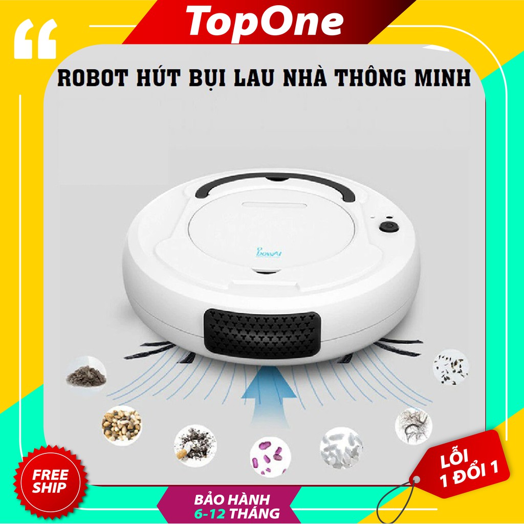 [UY TÍN SỐ 1] Robot hút bụi Bowai thông minh