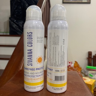 Xịt chống nắng Sivanna Colors 150ml Thái lan