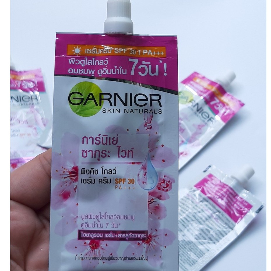 [Combo 06 gió] Kem Dưỡng Trắng Garnier Skin Naturals Thái Lan