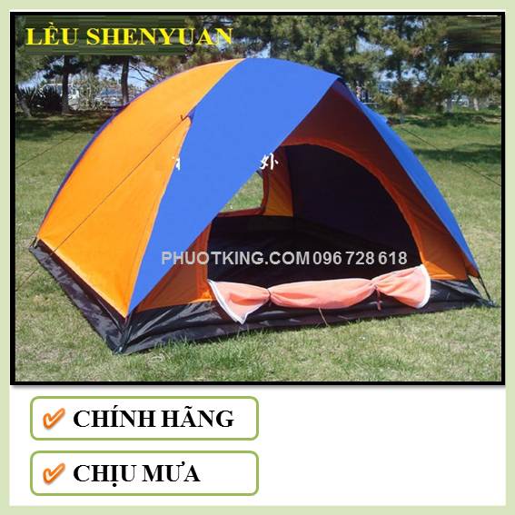 Lều trại 2 lớp ShenYUAN chịu mưa lớn chính hãng