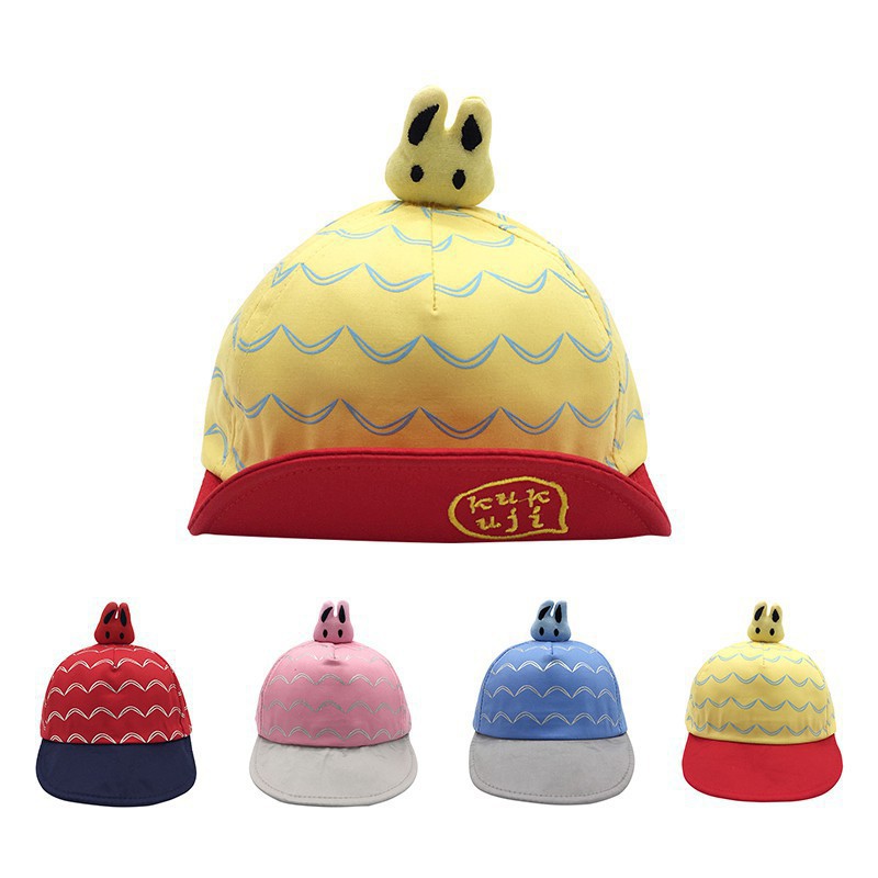 Mũ chơi bóng chày có tai thỏ dễ thương cho bé