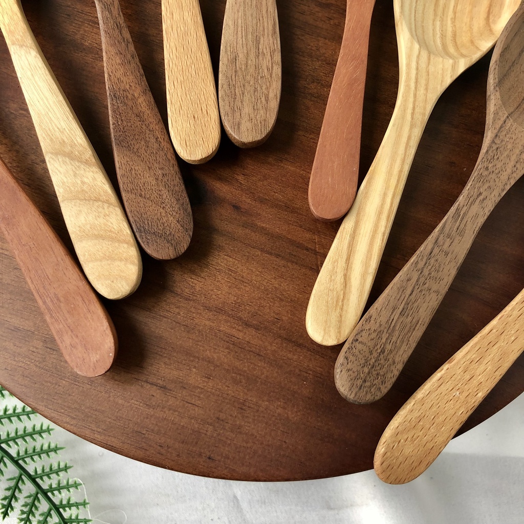 Thìa Muỗng Gỗ Ăn Cơm, Ăn Chè Bằng Gỗ Đẹp, Thìa Decor Chụp Ảnh Của Vitrapro
