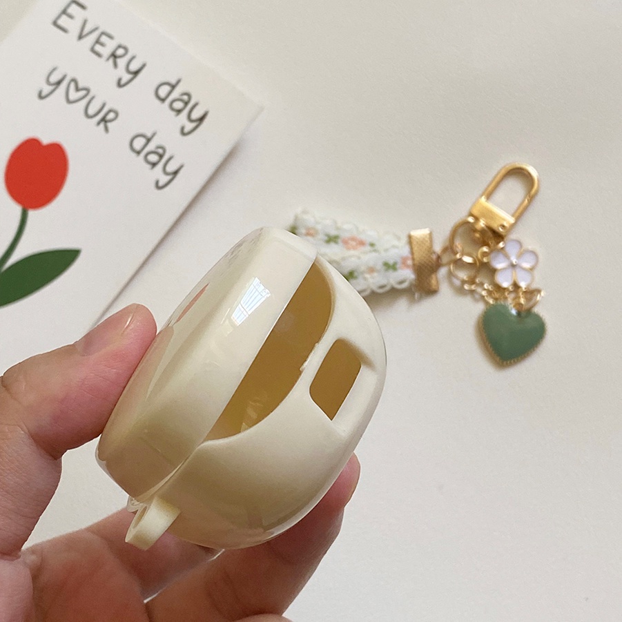 Ốp Điện Thoại Baseus Wm01 Bằng TPU Silicon Bóng Có Móc Khóa Hình Trái Đào / Bơ Cho Apple Watch